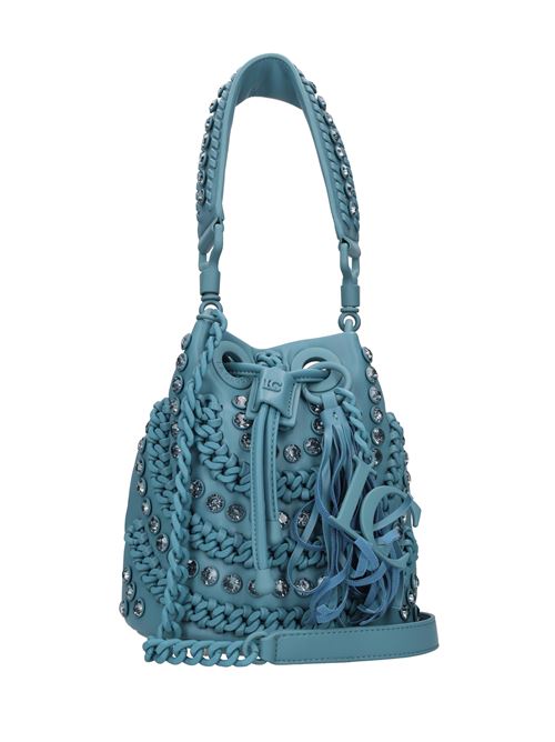 Borsa in ecopelle LA CARRIE | ANDROMEDA SMALL BUCKETPETROLIO